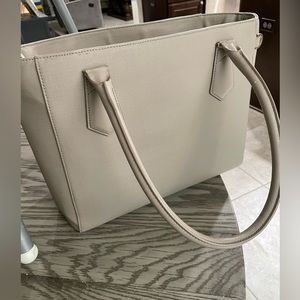 Dagne Dover Signature Classic tote in Bleecker Blush, EUC